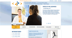 Desktop Screenshot of diabetologikum-kiel.de