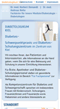 Mobile Screenshot of diabetologikum-kiel.de